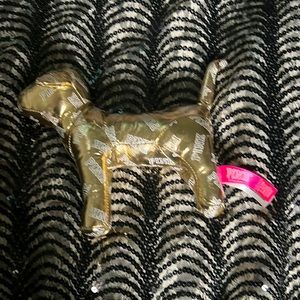 VS Pink, Collectable, Gold/Wht Mettalic Pup, Great Condition